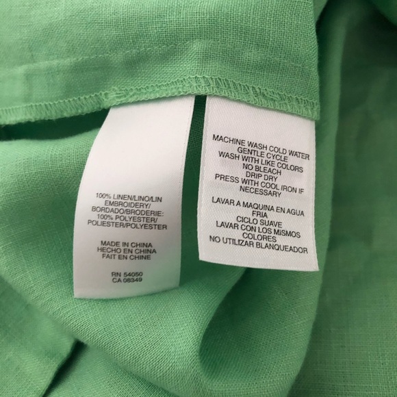 Jones New York Linen Tunic - Picture 6 of 6